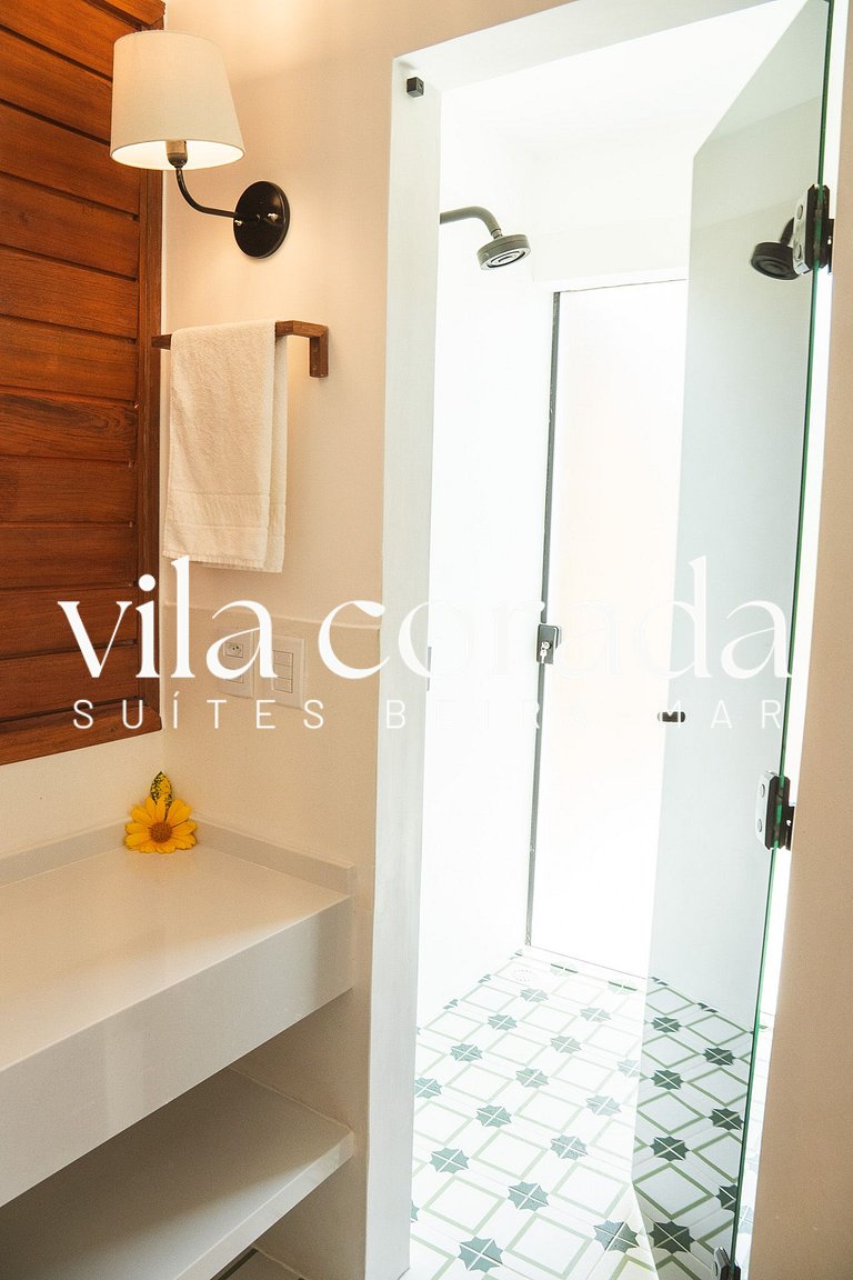 Suíte 11 king room com vista mar