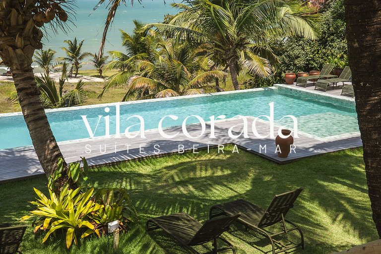 Suite romântica frente mar