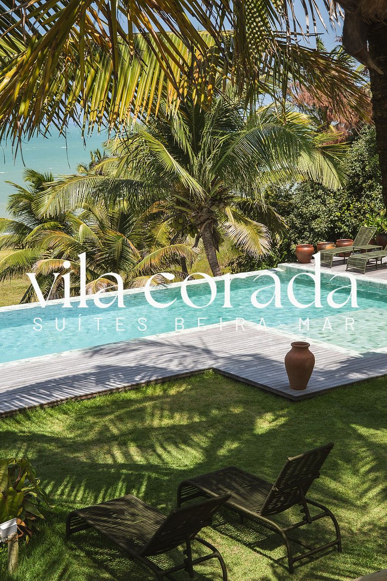 Suite romântica frente mar