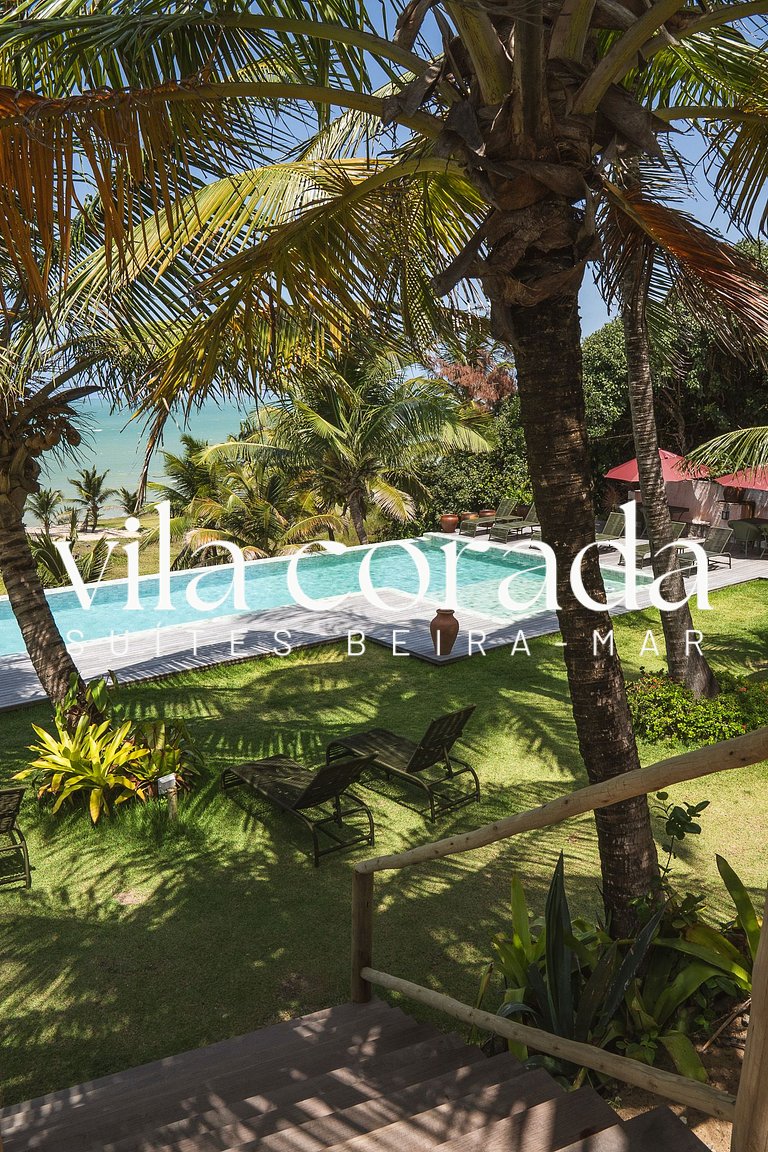 Suite romântica frente mar