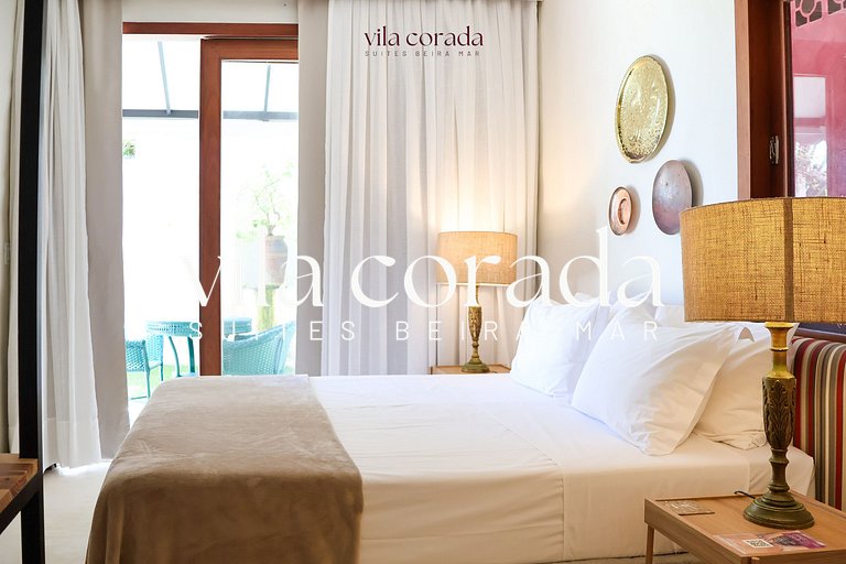 Suite charmosa vista mar