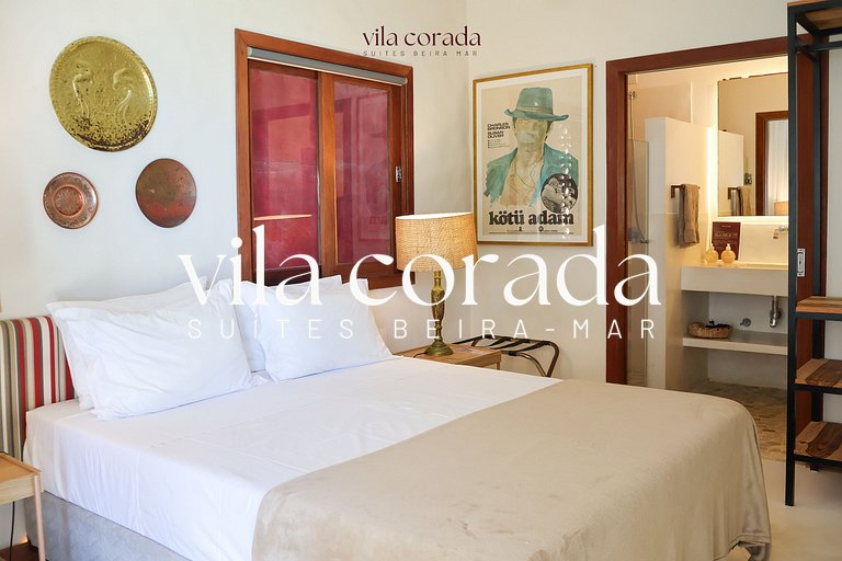 Suite charmosa vista mar