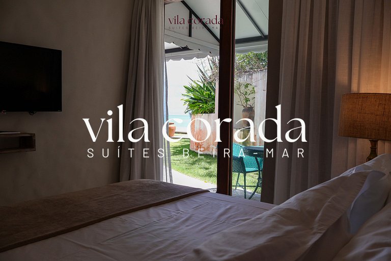 Suite charmosa vista mar