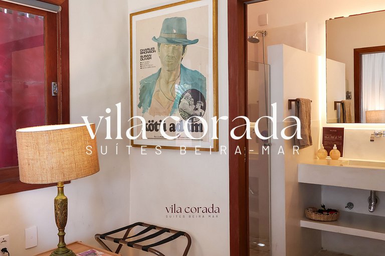 Suite charmosa vista mar