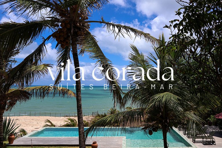 Suite charmosa vista mar