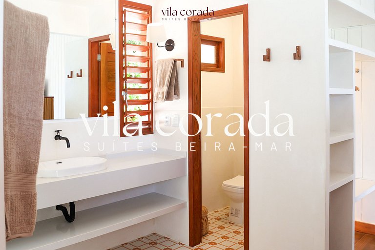 Suite romântica frente mar