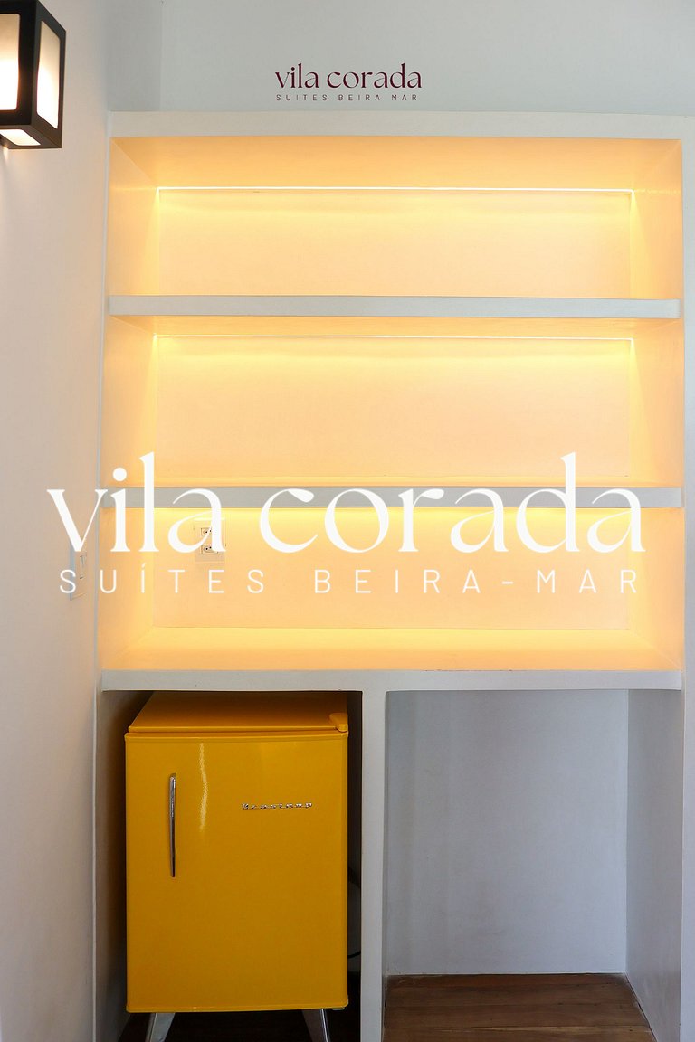 Suite romântica frente mar