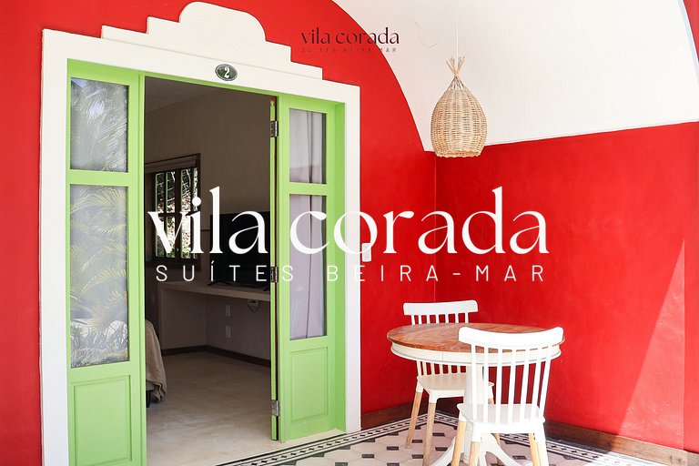 Suíte 02 deluxe double com vista jardim