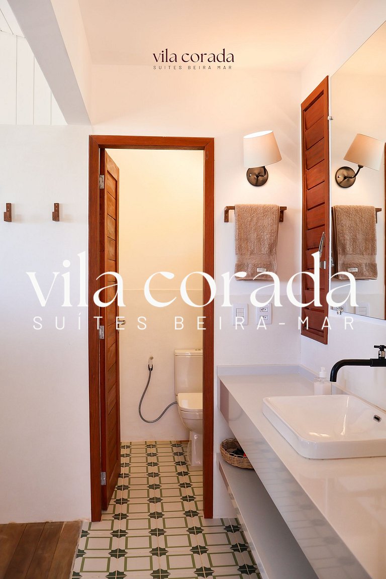 Suíte 11 king room com vista mar