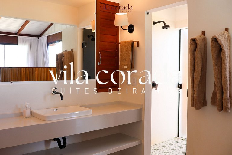 Suíte 11 king room com vista mar