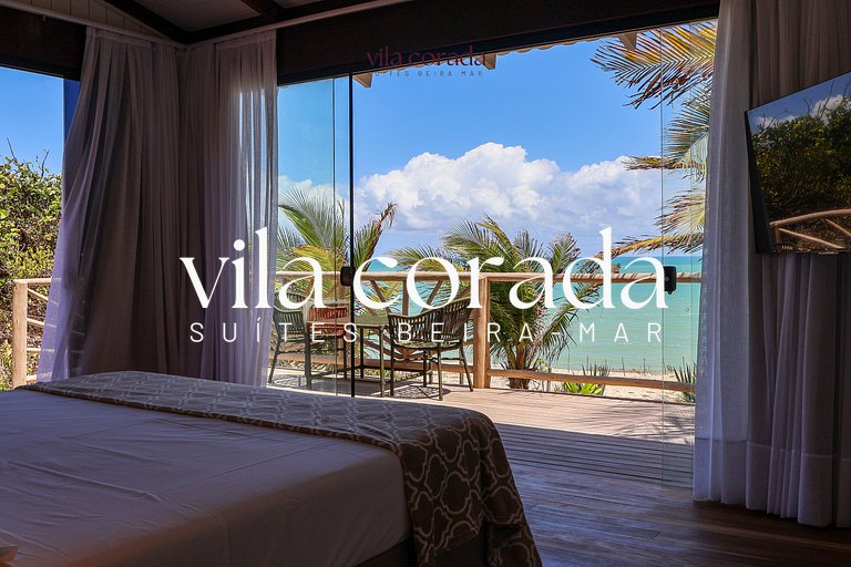 Suíte 11 king room com vista mar